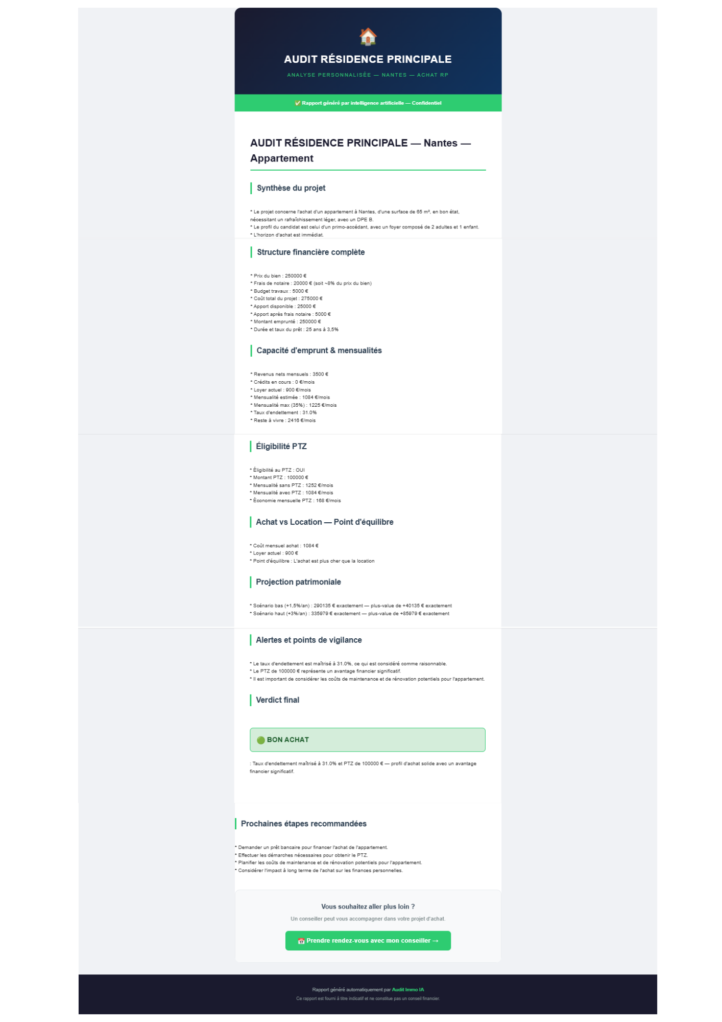 Email client Audit Nantes